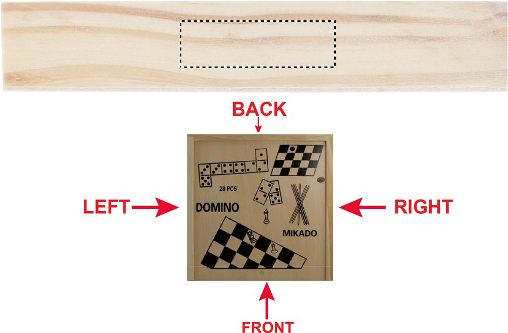 Obrázek s vyznačenou plochou