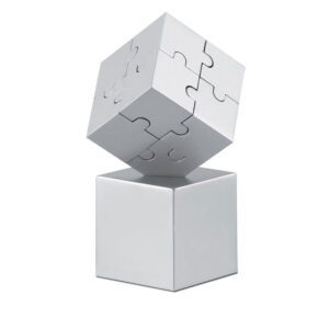 Kovové 3D puzzle KUBZLE