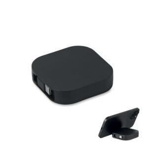 reklamní nabíjecí kabel LINEA 100 s vlastním potiskem černá